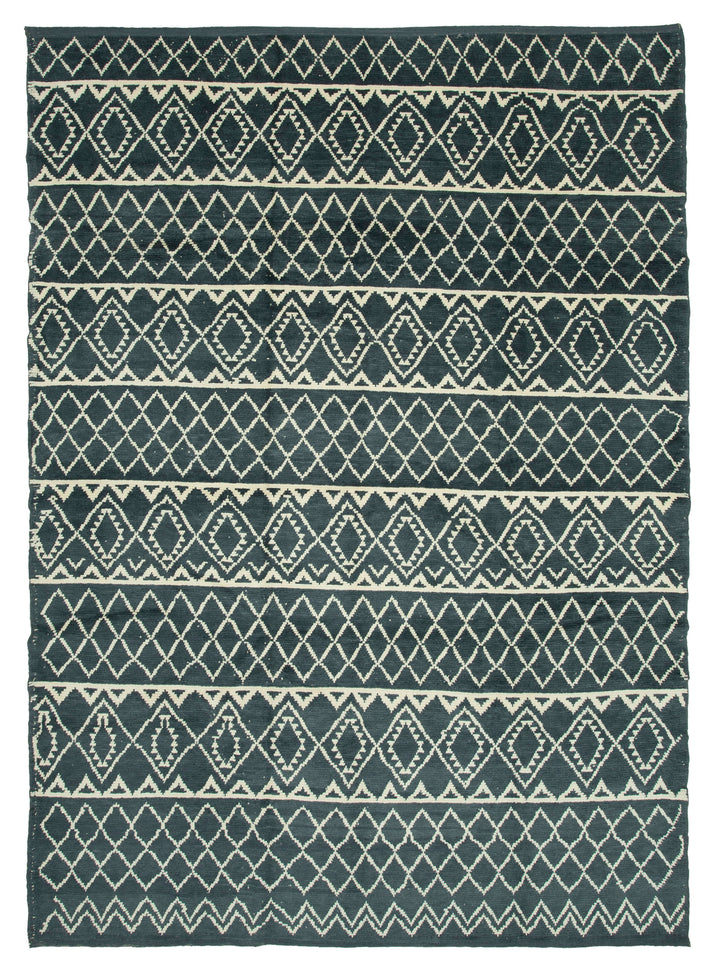 9x12 Grey Moroccan Rug - 35741