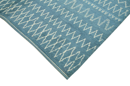 7x10 Blue Moroccan Rug - 35746