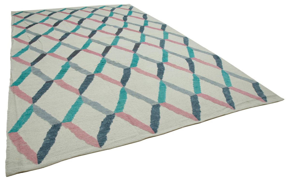 9x14 Beige Moroccan Rug - 35767