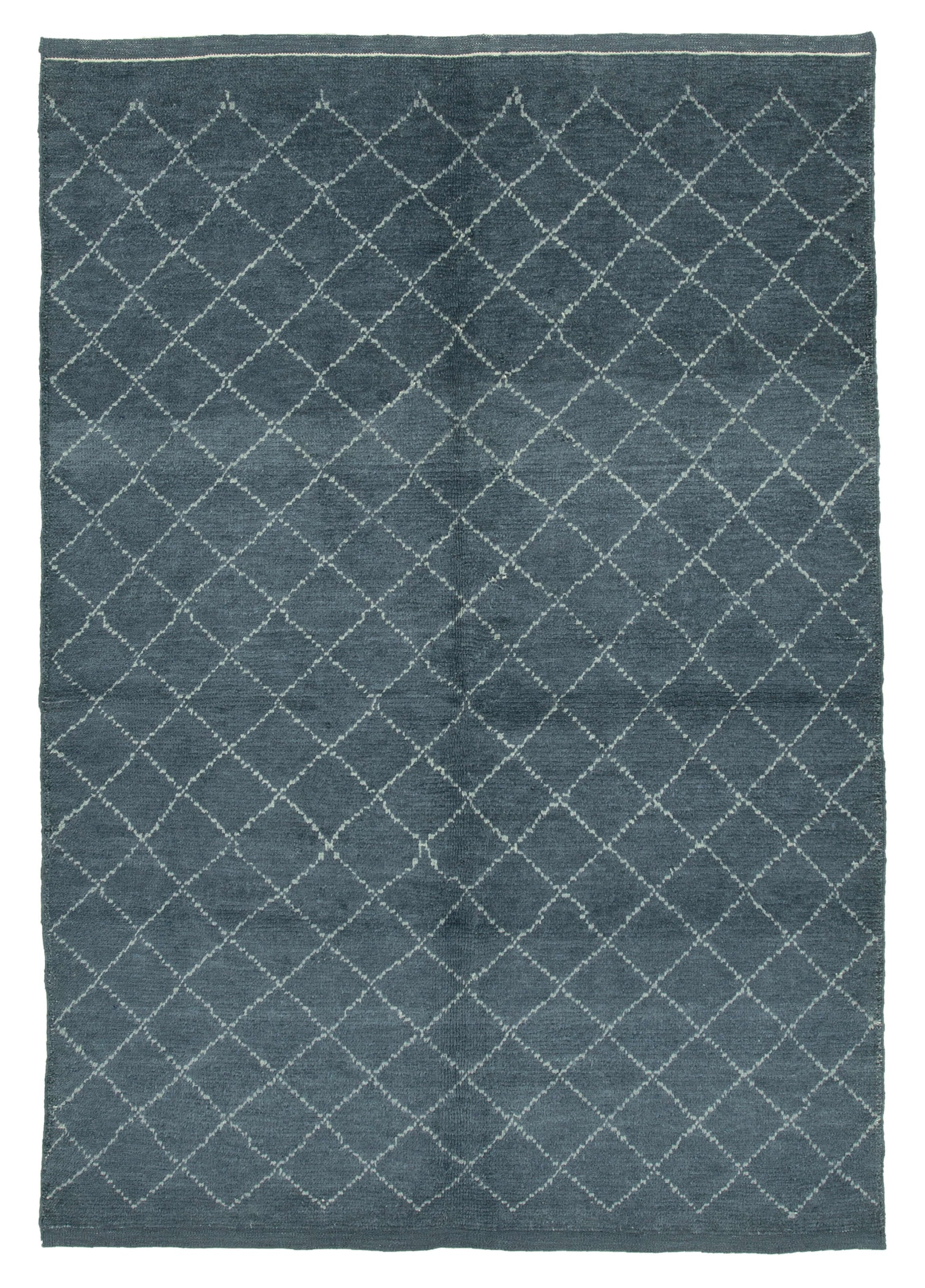 6x8 Blue Moroccan Rug - 35771