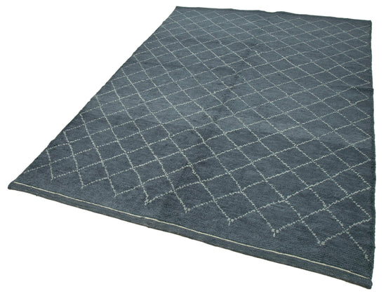6x8 Blue Moroccan Rug - 35771