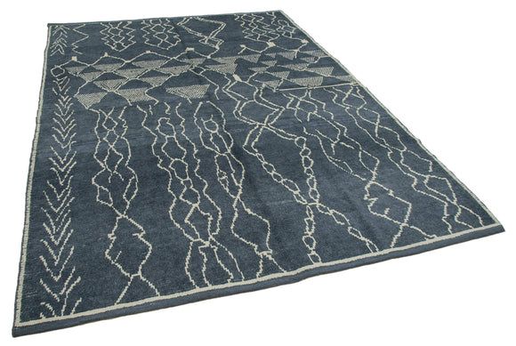 6x9 Grey Moroccan Rug - 35772