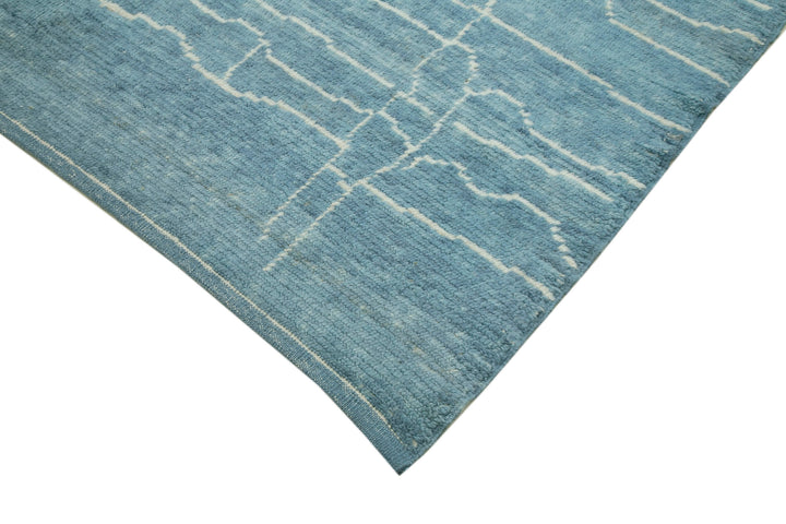 6x9 Blue Moroccan Rug - 35773