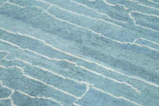 6x9 Blue Moroccan Rug - 35773