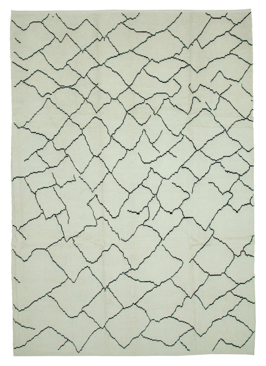 9x13 Beige Moroccan Rug - 35776