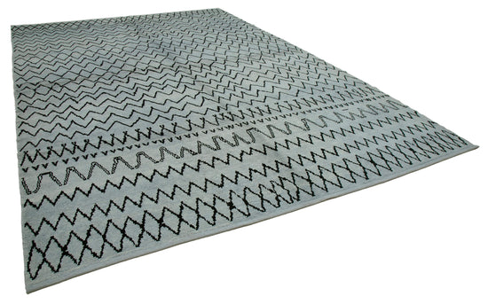 10x14 Blue Moroccan Rug - 35777