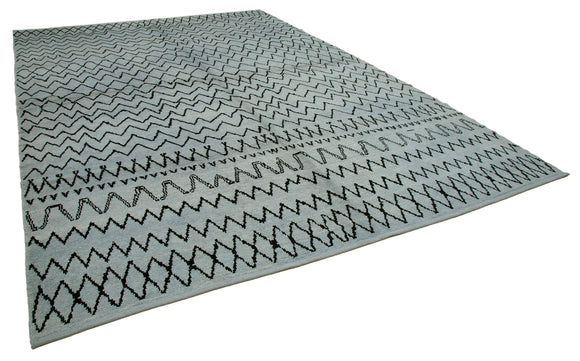 10x14 Blue Moroccan Rug - 35777