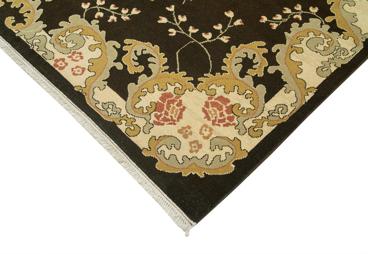 9x13 Beige Oushak Rug - 35788