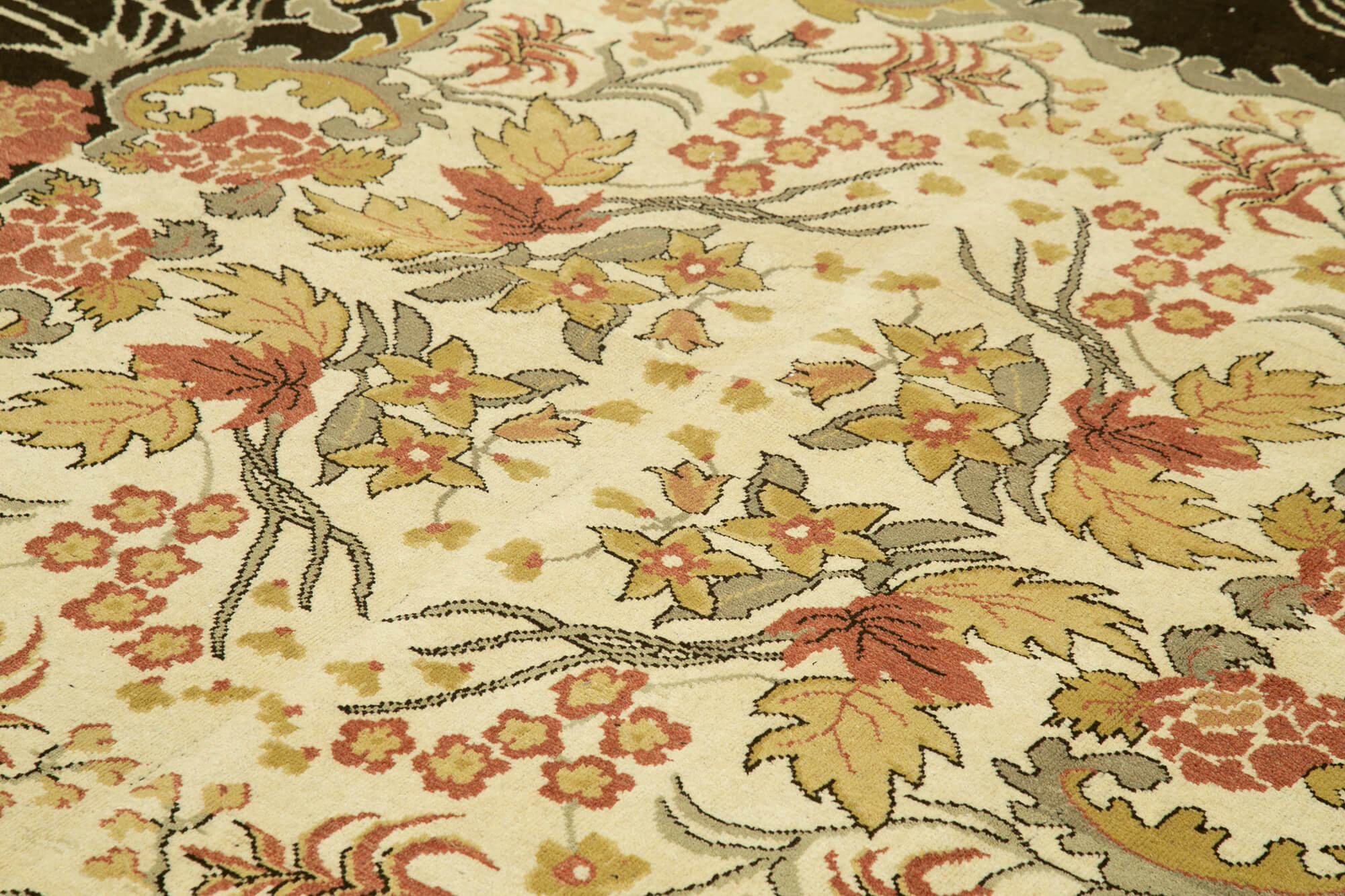 9x13 Beige Oushak Rug - 35788