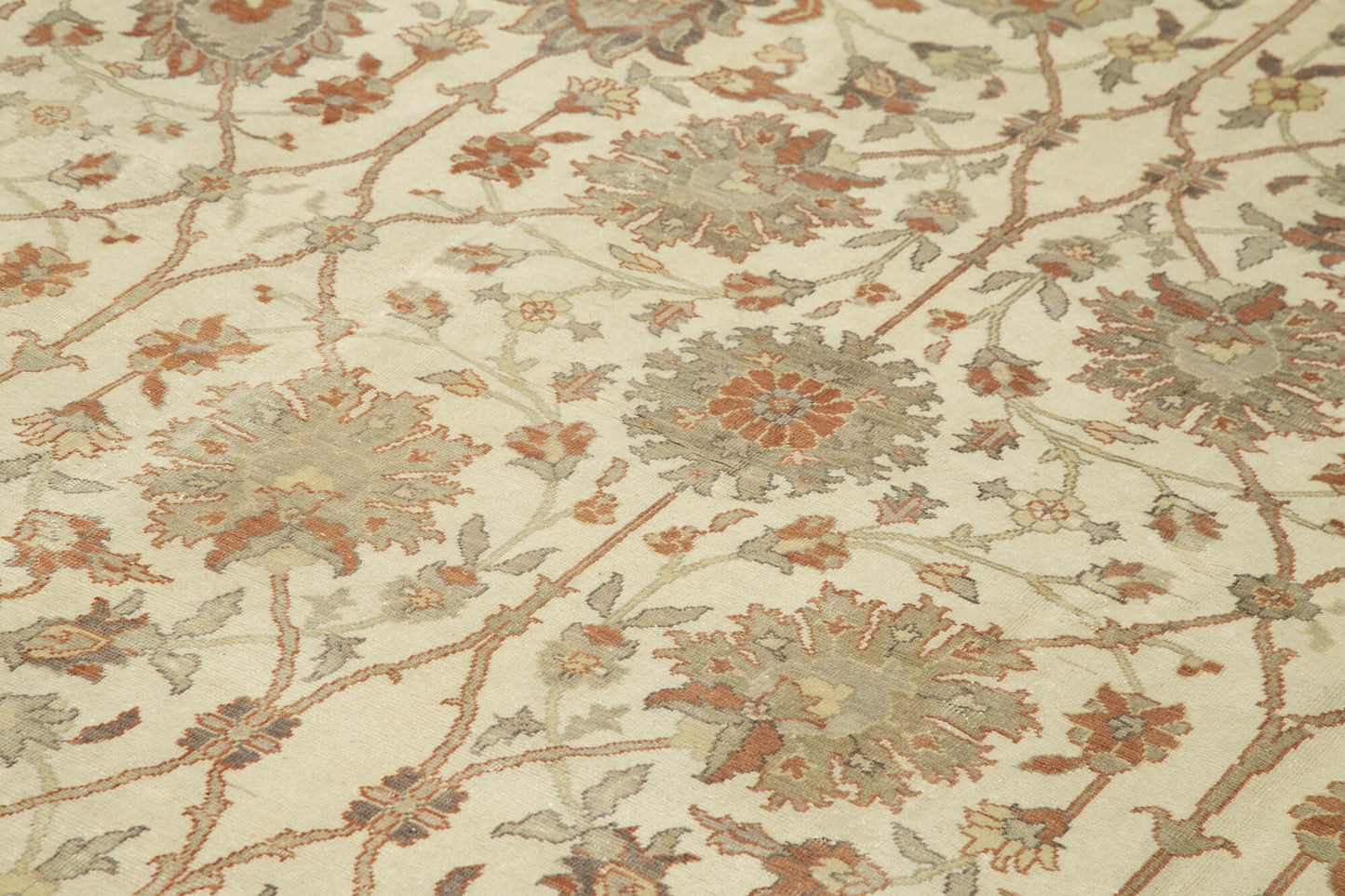 10x13 Beige Oushak Rug - 35791