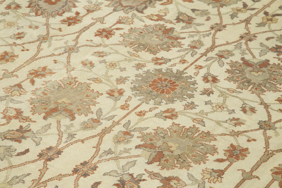 10x13 Beige Oushak Rug - 35791