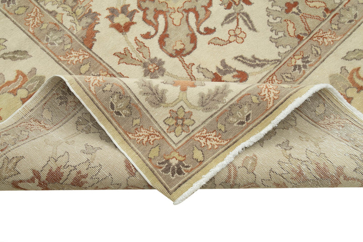 10x13 Beige Oushak Rug - 35791