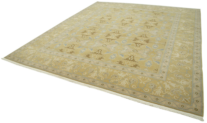 10x11 Yellow Oushak Rug - 35794