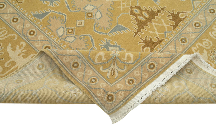 10x11 Yellow Oushak Rug - 35794