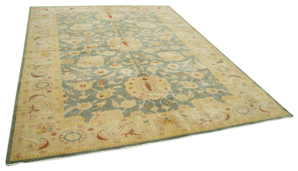 8x10 Beige Oushak Rug - 35803