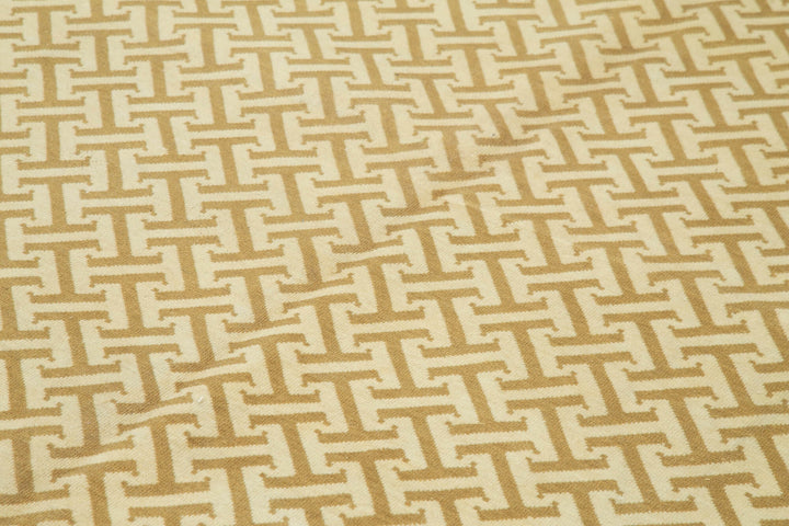 10x13 Beige Oushak Rug - 35804