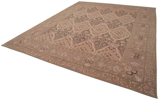 10x13 Pink Oushak Rug - 35805
