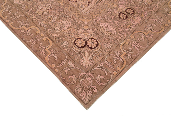10x13 Pink Oushak Rug - 35805