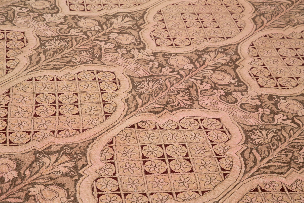 10x13 Pink Oushak Rug - 35805