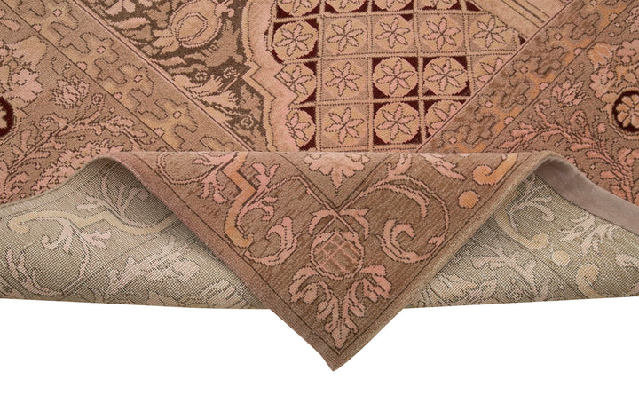 10x13 Pink Oushak Rug - 35805