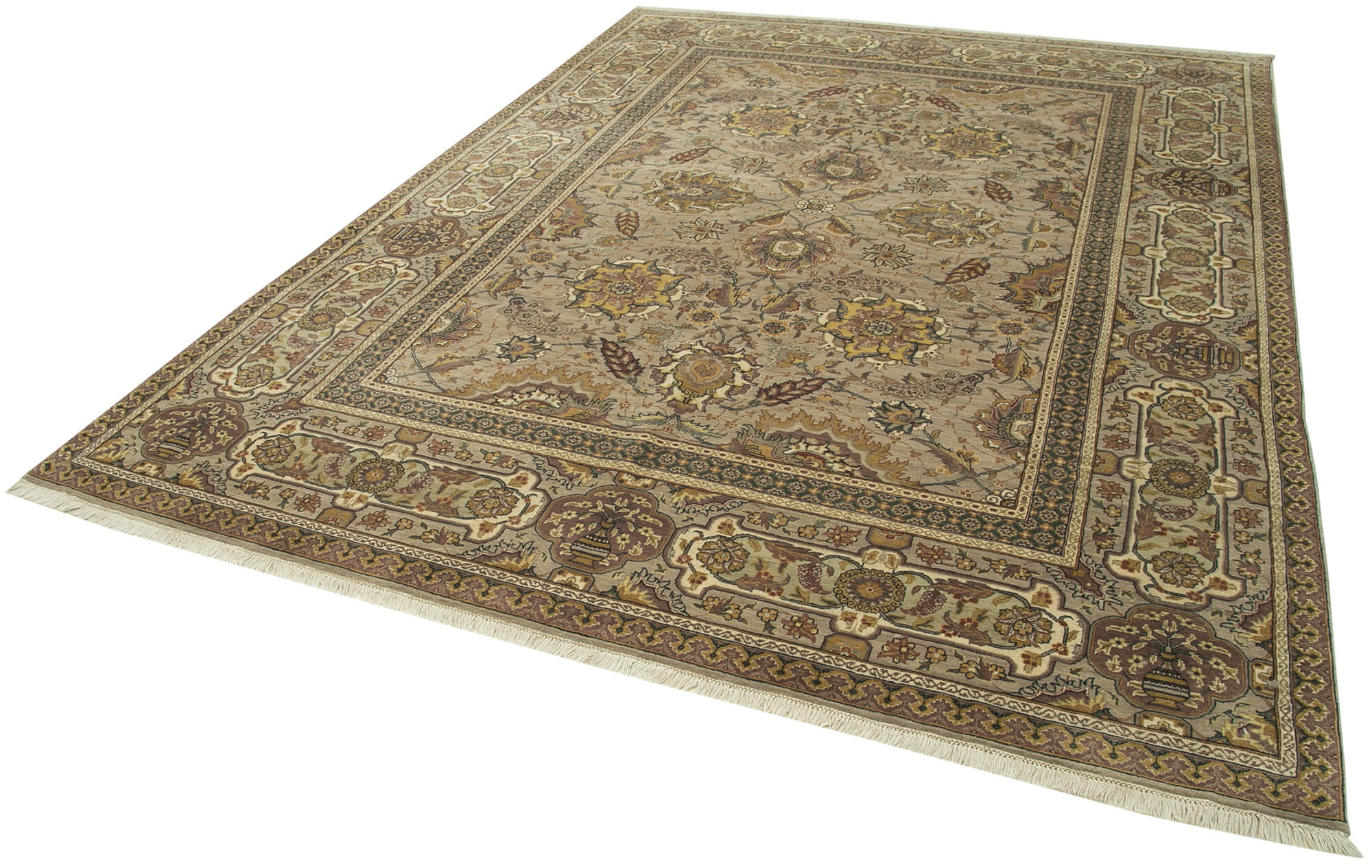 8x11 Brown Oushak Rug - 35808