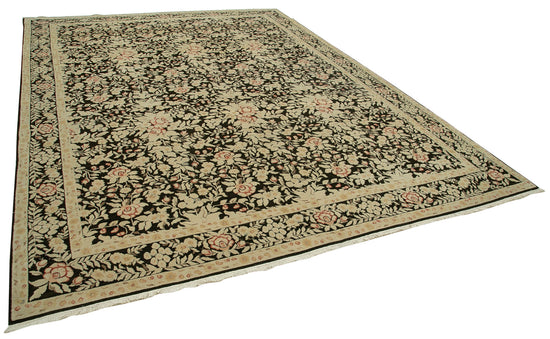 9x12 Beige Oushak Rug - 35809