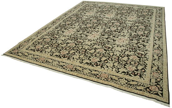 9x12 Beige Oushak Rug - 35809