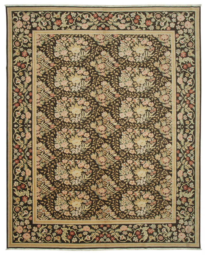 10x13 Beige Oushak Rug - 35810