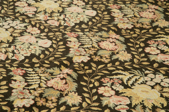 10x13 Beige Oushak Rug - 35810