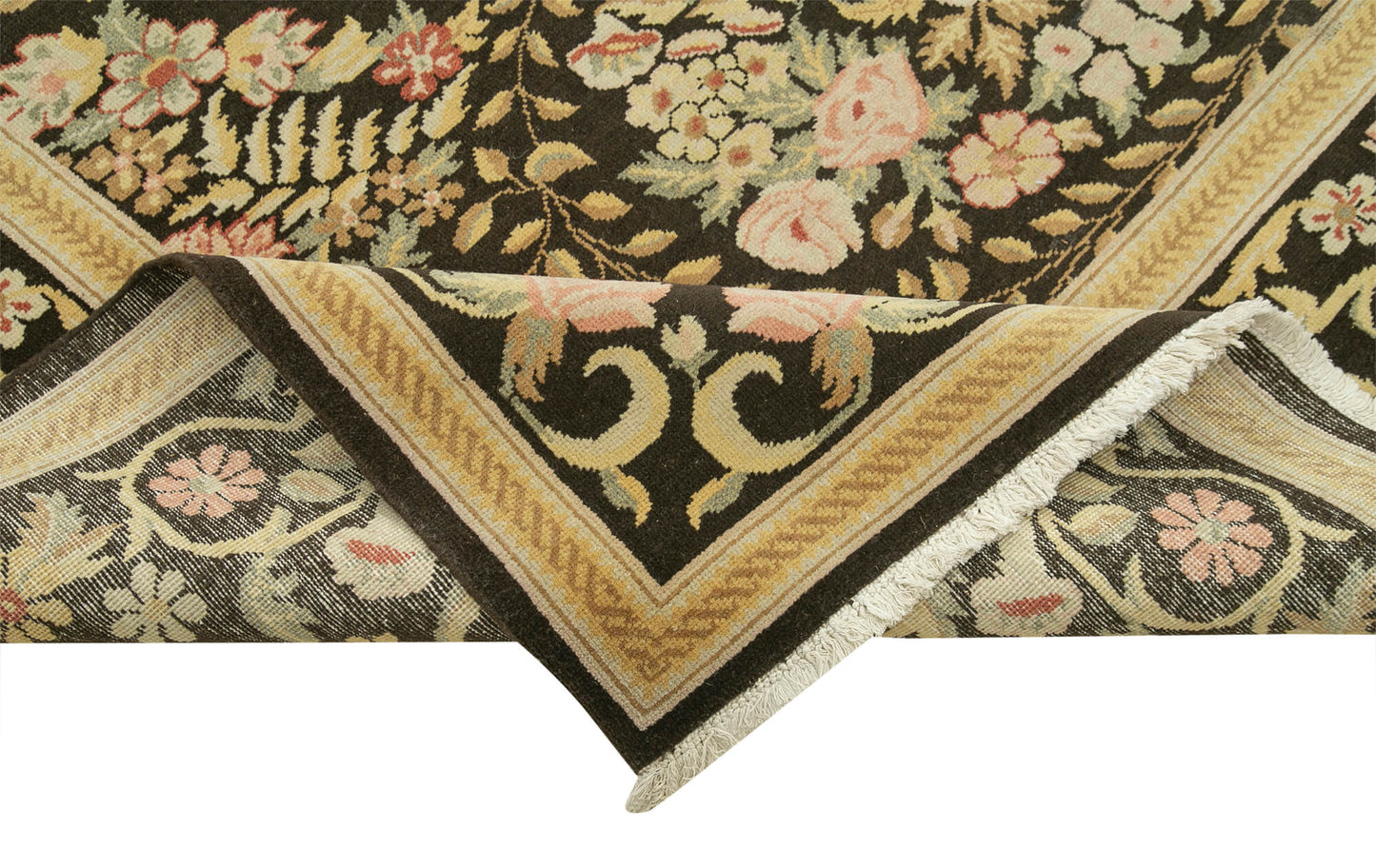 10x13 Beige Oushak Rug - 35810