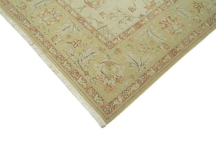 10x11 Beige Oushak Rug - 35813