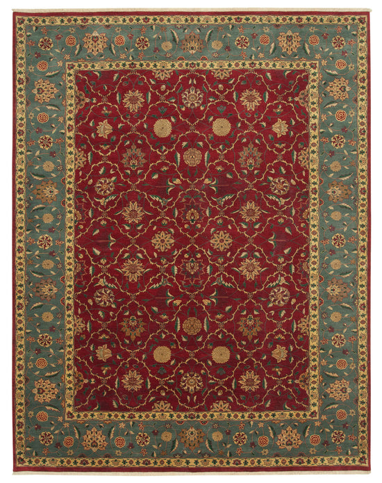 9x12 Red Oushak Rug - 35816