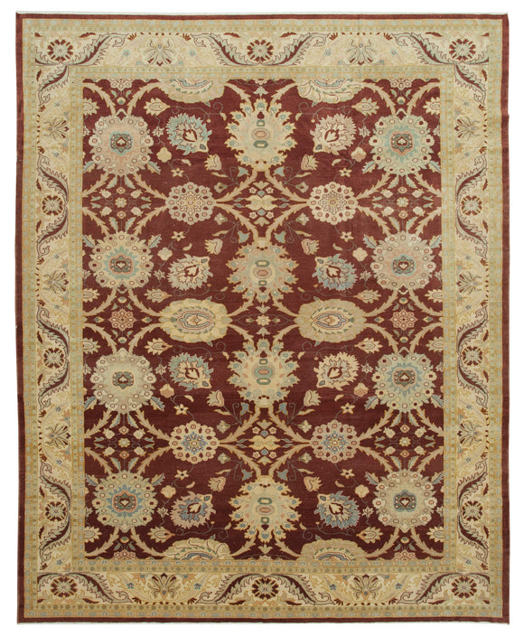 10x12 Beige Oushak Rug - 35819