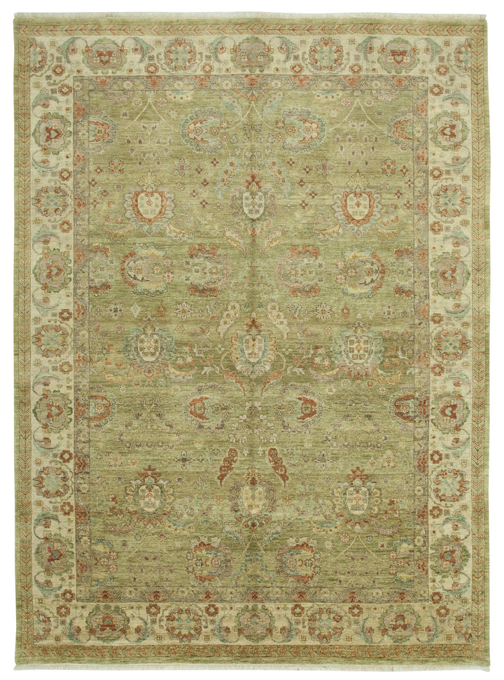 9x12 Grey Oushak Rug - 35823