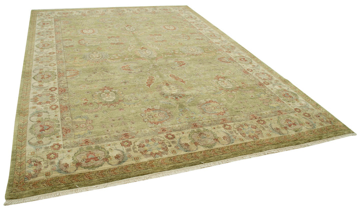 9x12 Grey Oushak Rug - 35823