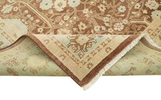 9x12 Brown Oushak Rug - 35825