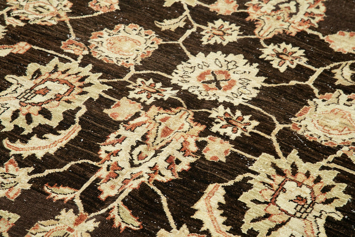6x9 Beige Oushak Rug - 35830