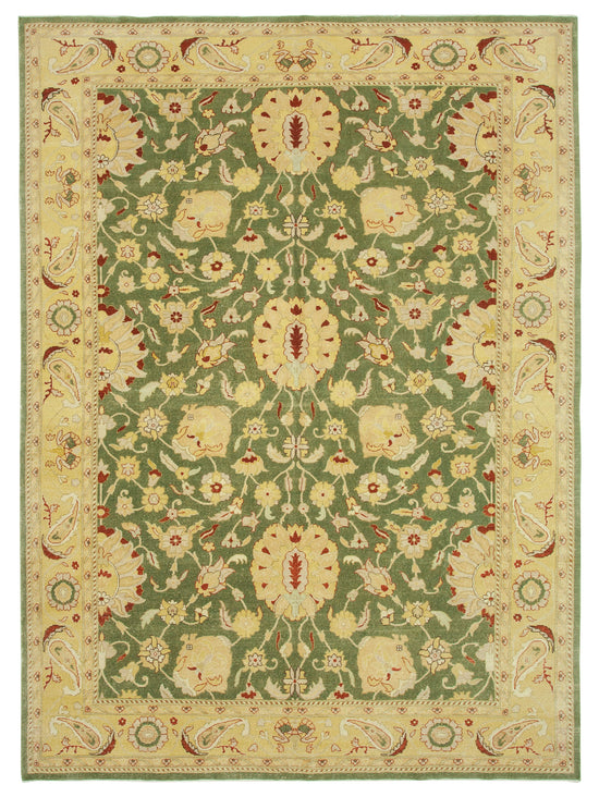 9x12 Beige Oushak Rug - 35832