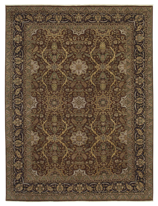 9x12 Brown Oushak Rug - 35835