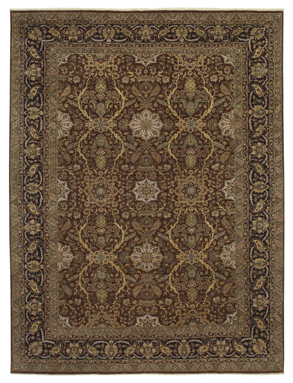 9x12 Brown Oushak Rug - 35835
