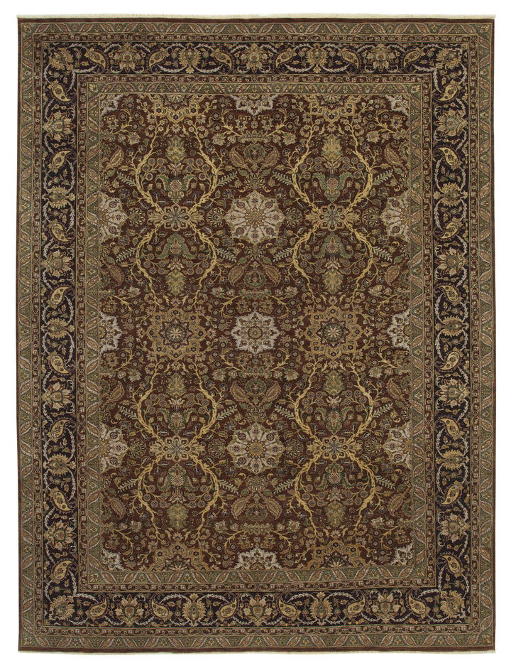9x12 Brown Oushak Rug - 35835
