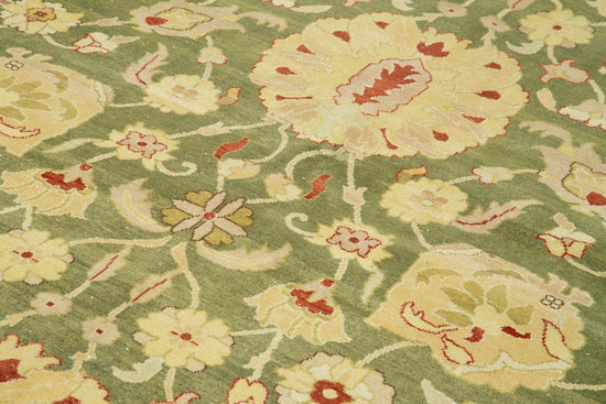 9x12 Beige Oushak Rug - 35837