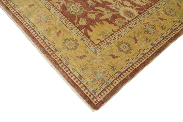 8x10 Beige Oushak Rug - 35838