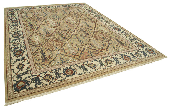 9x12 Beige Oushak Rug - 35839
