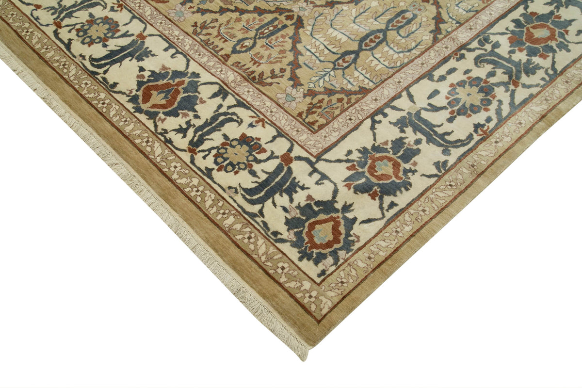 9x12 Beige Oushak Rug - 35839