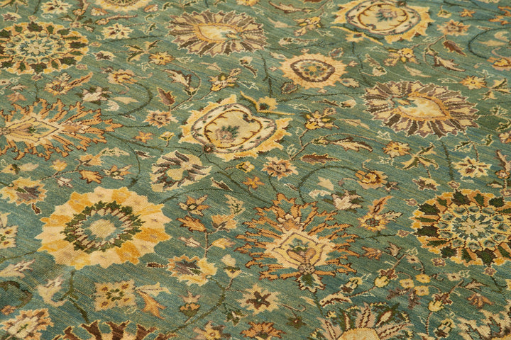 9x12 Yellow Oushak Rug - 35845