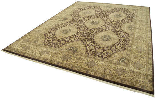 9x12 Yellow Oushak Rug - 35846