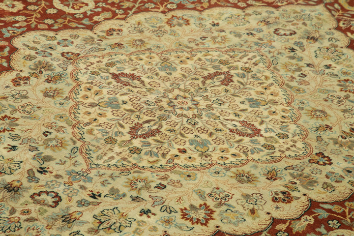 10x13 Beige Oushak Rug - 35851