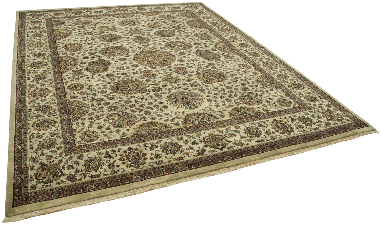 9x12 Beige Oushak Rug - 35853
