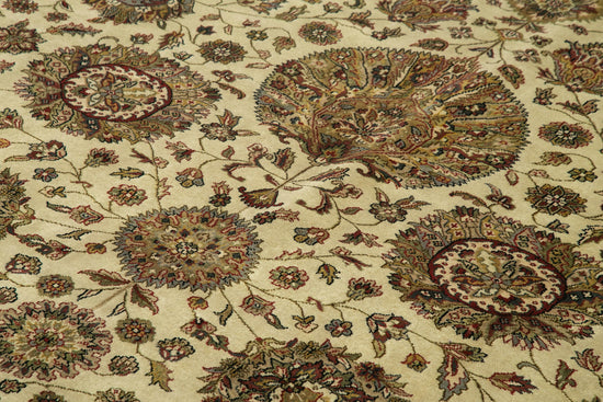9x12 Beige Oushak Rug - 35853